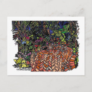 Cleveland Botanical Garden Color Postcard