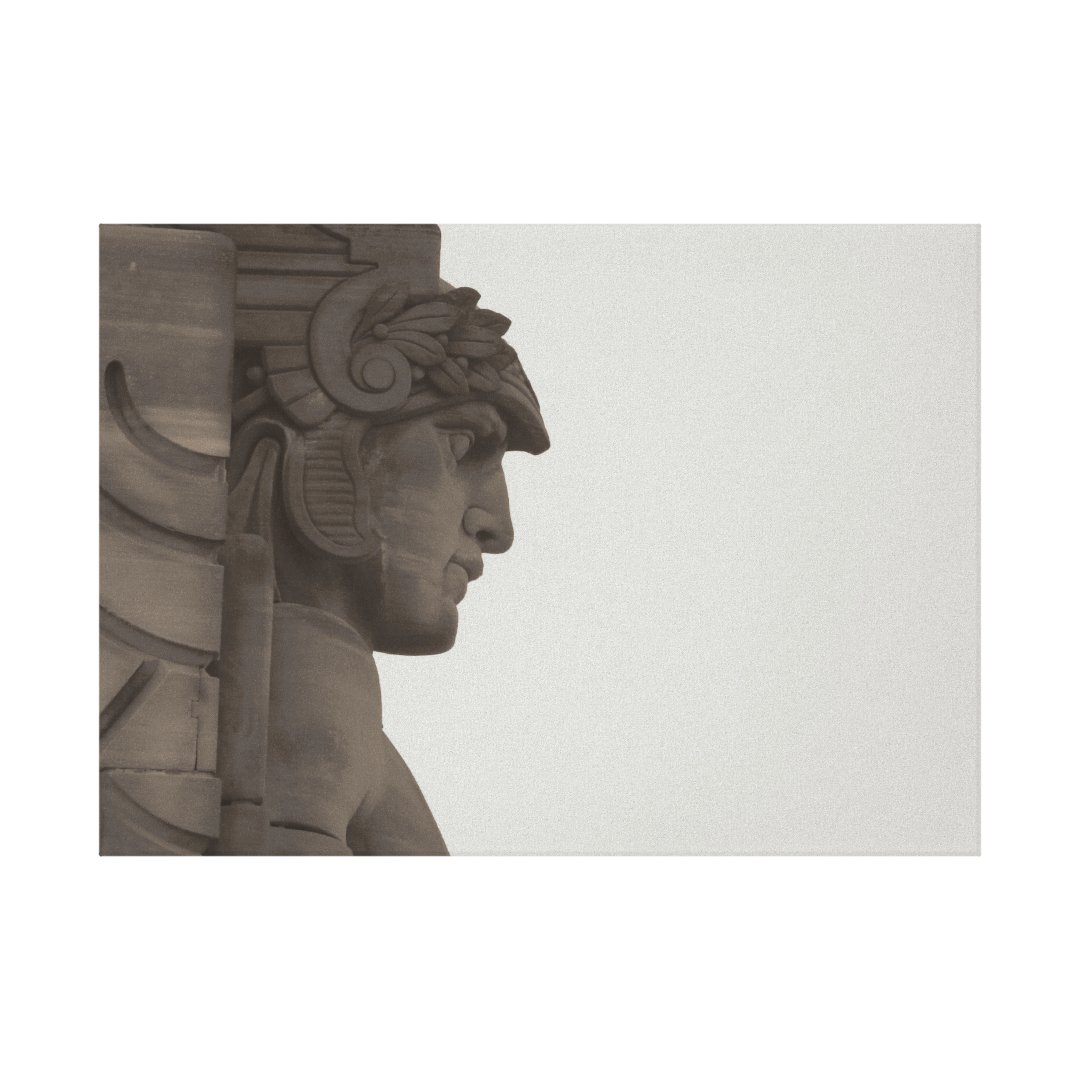 Cleveland Bridge Art Photo Stretched Canvas Print Zazzle