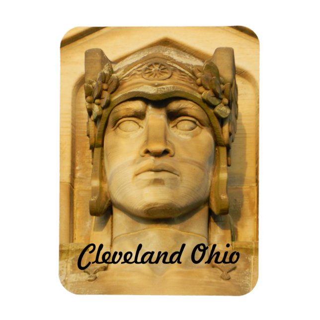Cleveland Bridge Guard Front Magnet (Vertical)