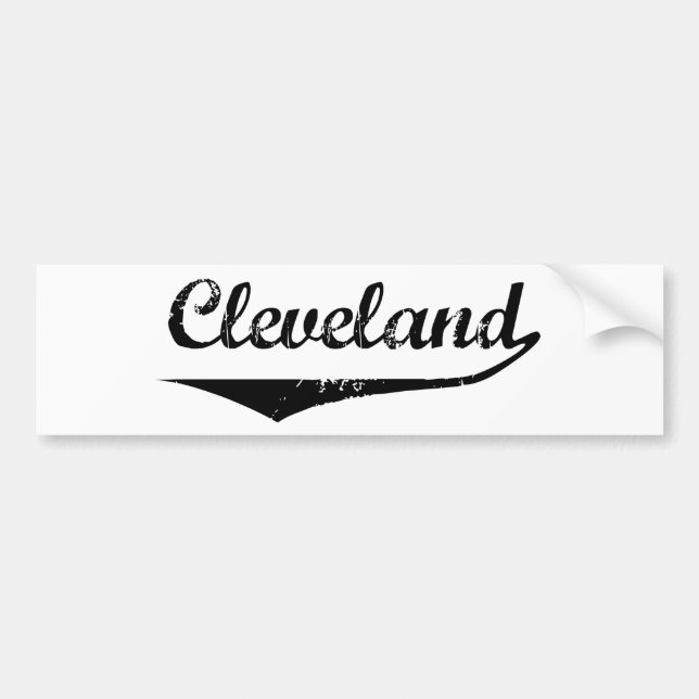 Cleveland Bumper Sticker (Front)