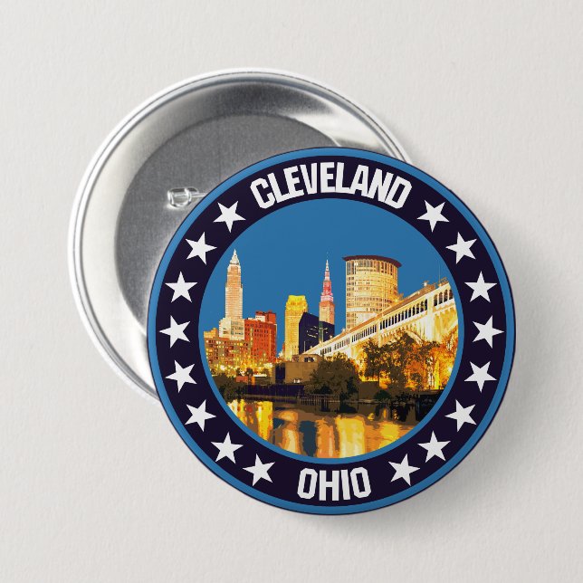 Cleveland Button (Front & Back)