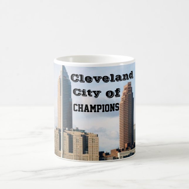 CLEVELAND CITY OF CHAMPIONS mug (Center)
