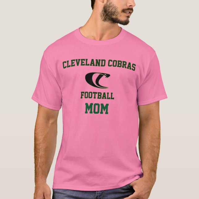 Cleveland Cobras Mom T-Shirt (Front)