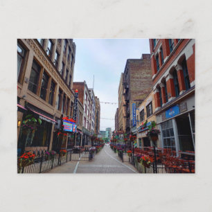 Cleveland downtown postcard
