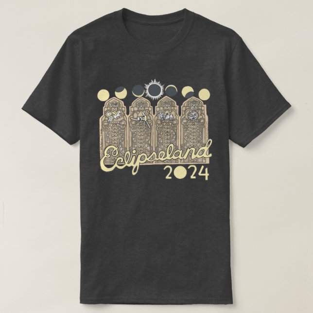 Cleveland Eclipseland t-shirt  (Design Front)