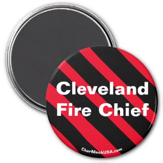 Cleveland Fire Chief magnet