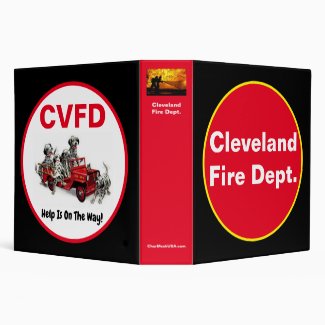 Cleveland Fire Dept. 3 Ring Binder