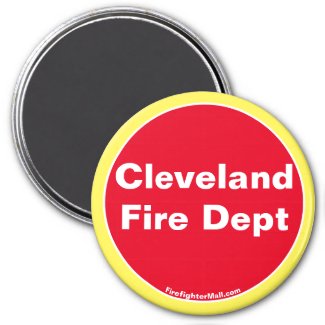 Cleveland Fire Dept magnet