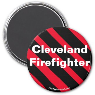 Cleveland Firefighter magnet
