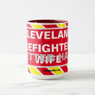 CLEVELAND FIREFIGHTER'S BETTER HALF WIFE MUG