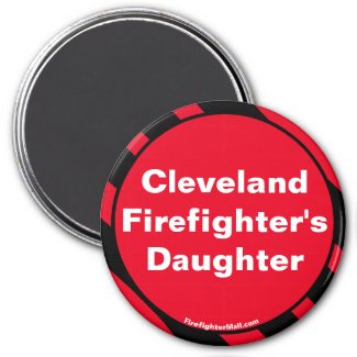 Cleveland Firefighter's Daughter magnet