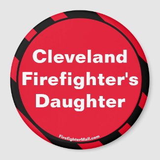 Cleveland Firefighter's Daughter magnet