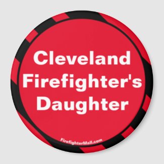 Cleveland Firefighter's Daughter magnet