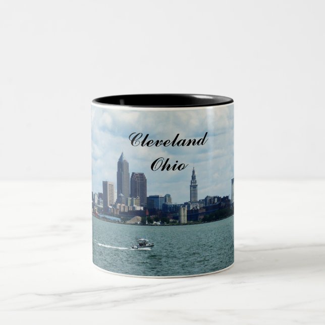 CLEVELAND FROM LAKE ERIE mug (Center)