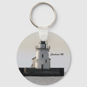 Cleveland Harbor Lighthouse Keychain