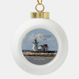 Cleveland Harbor Main Entrance Light ornament