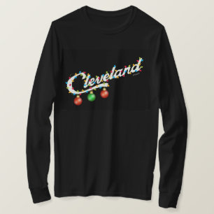 Cleveland Holiday Lights Sweatshirt T-Shirt