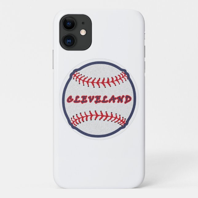 Cleveland Hometown Indian Tribe for Baseball Fans  Case-Mate iPhone Case (Back)