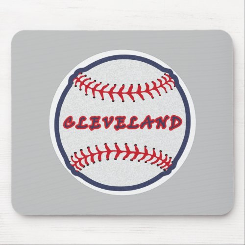 Cleveland Hometown Indian Tribe for Baseball Fans  Mouse Pad