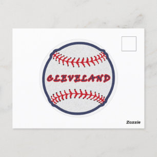 Cleveland Hometown Indian Tribe for Baseball Fans Postcard