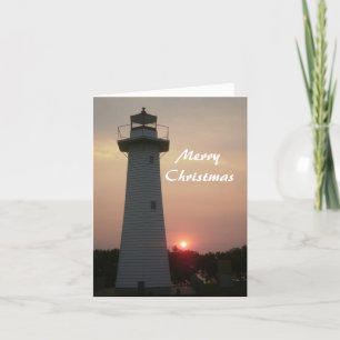 Cleveland Lighthouse Christmas Card