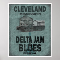 Cleveland Mississippi Delta Jam Blues Guitar