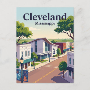 Cleveland, Mississippi Postcard