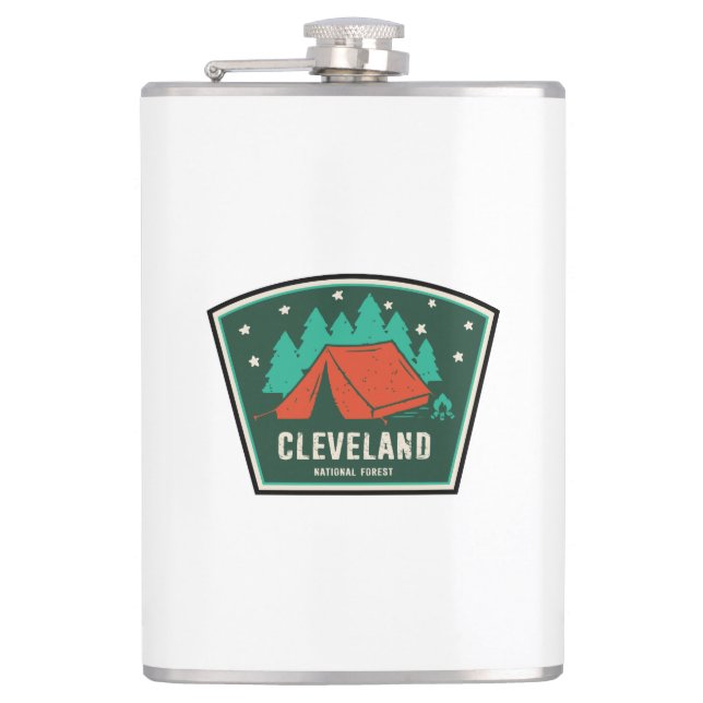 Cleveland National Forest Camping Flask (Front)