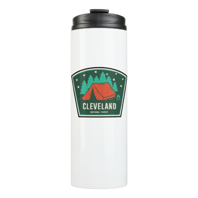 Cleveland National Forest Camping Thermal Tumbler (Front)