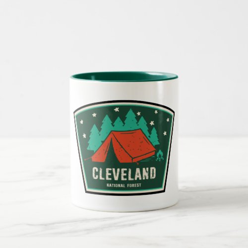 Cleveland National Forest Camping Two_Tone Coffee Mug