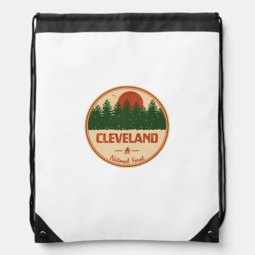 Cleveland National Forest Drawstring Bag