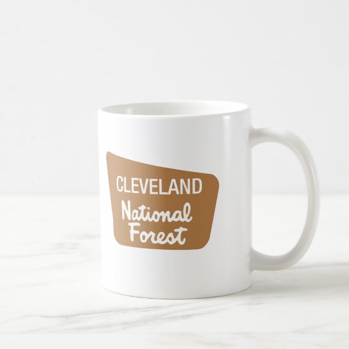 Cleveland National Forest (Sign) Coffee Mugs