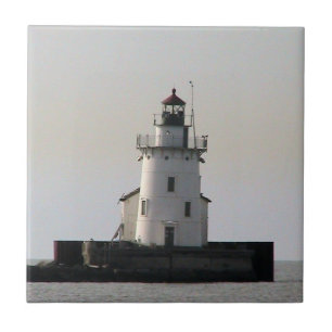 Cleveland OH Lighthouse Small Tile