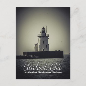 Cleveland  Ohio - 1911 Main Entrance Lighthouse Postcard by dumbstep at Zazzle