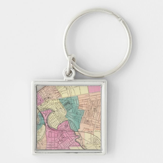 Cleveland, Ohio 2 Keychain (Front)
