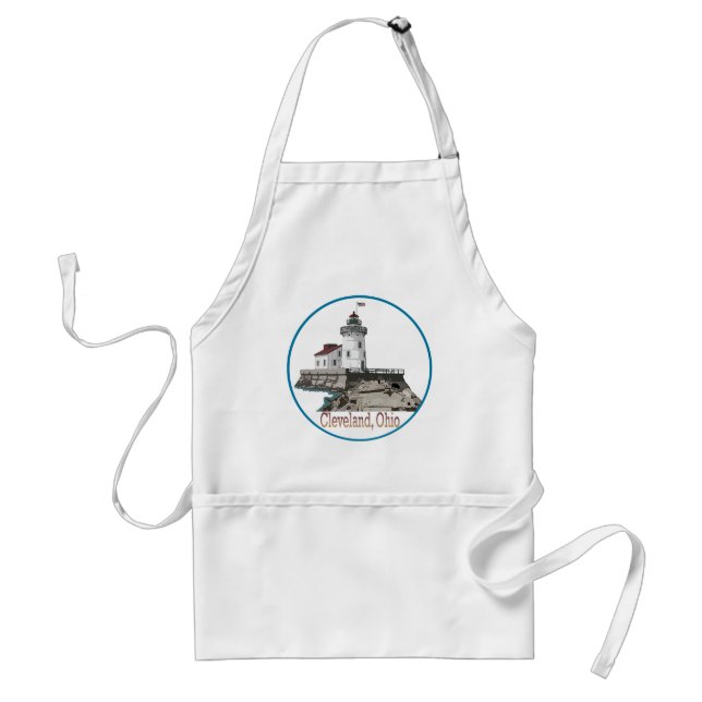 Cleveland Ohio Adult Apron (Front)