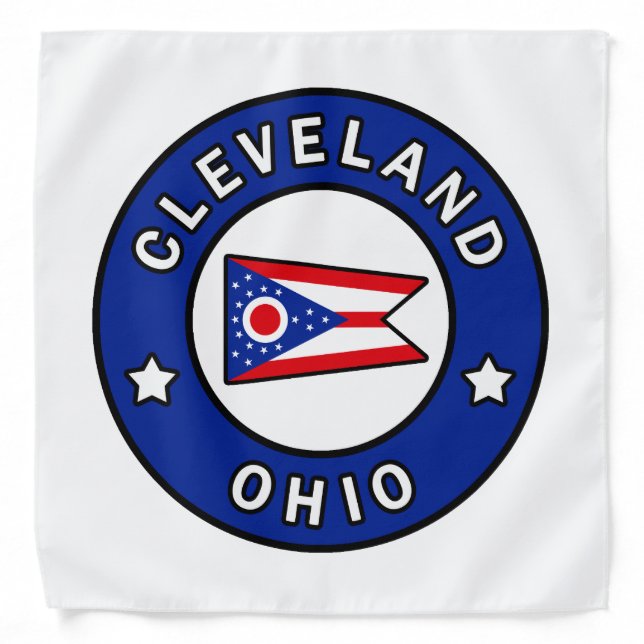 Cleveland Ohio Bandana (Front)
