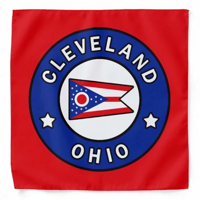 Cleveland Ohio Bandana (Front)