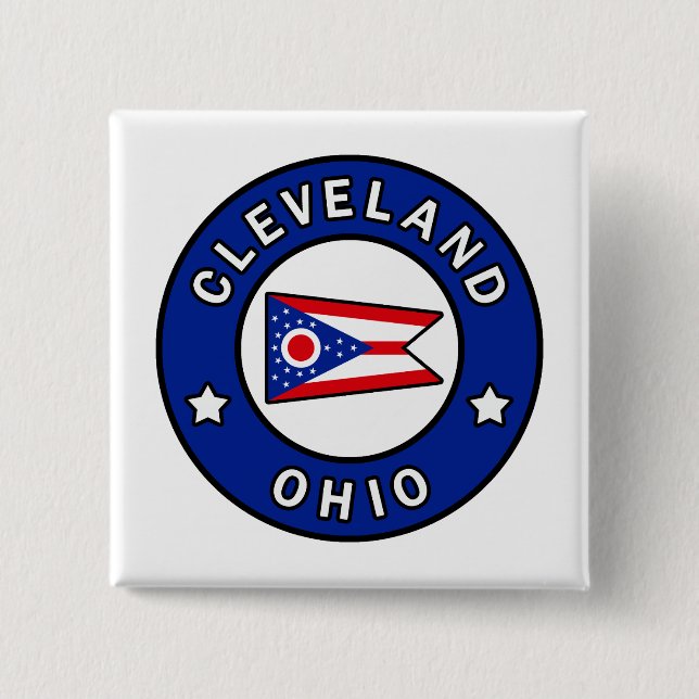 Cleveland Ohio Button (Front)
