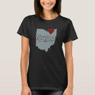 CLEVELAND Ohio C town OH City State USA Cute Sou T-Shirt