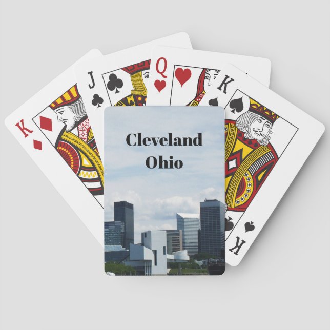 CLEVELAND OHIO  Classic Playing Cards (Back)