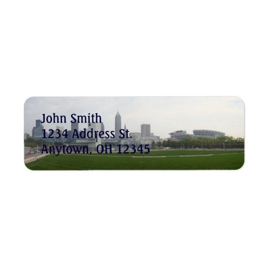 Cleveland Ohio custom return address labels