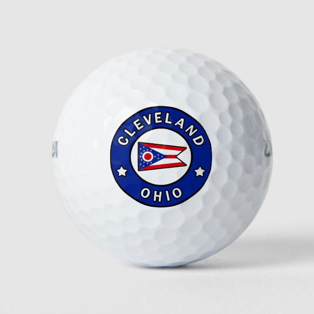 Cleveland Ohio Golf Balls (Front)