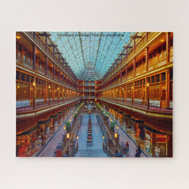 Cleveland Ohio Jigsaw Puzzle (Horizontal)