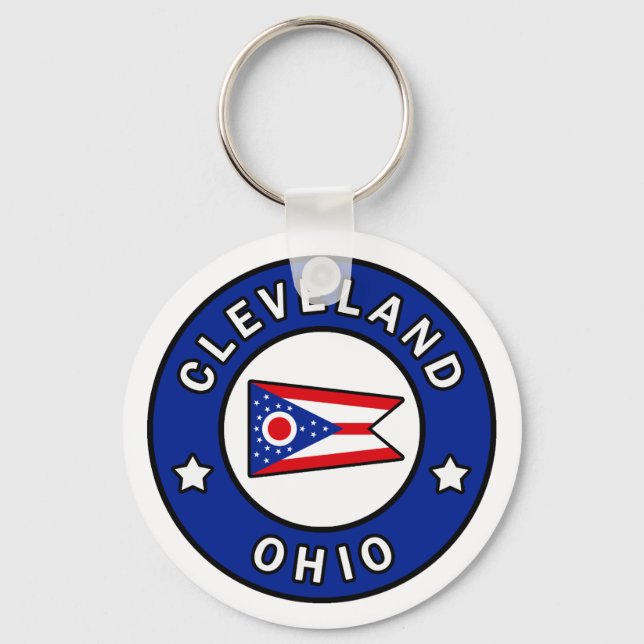 Cleveland Ohio Keychain (Front)