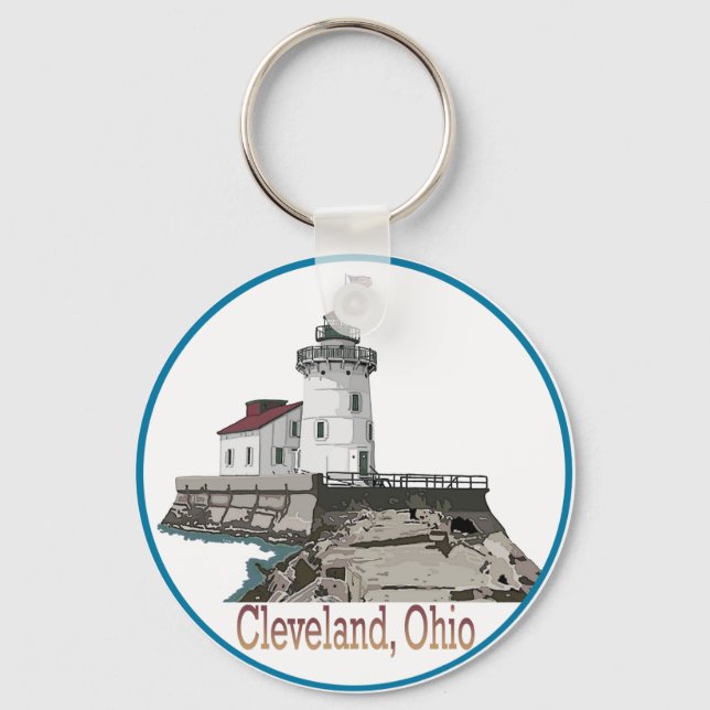 Cleveland Ohio Keychain (Front)