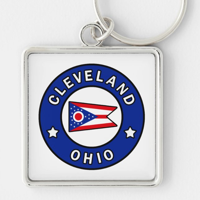 Cleveland Ohio Keychain (Front)