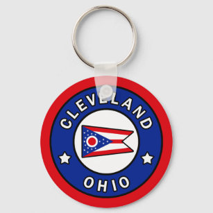 Ohio State Printed Vinyl Keychains