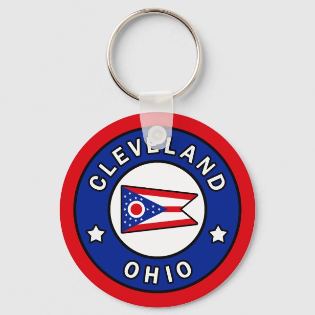 Cleveland Ohio Keychain (Front)