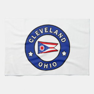 Cleveland Ohio Kitchen Towel